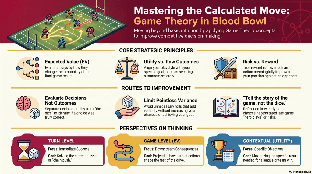 Using Game Theory to Improve at Blood Bowl – 1 – Decision Value and&nbsp;Uncertainty