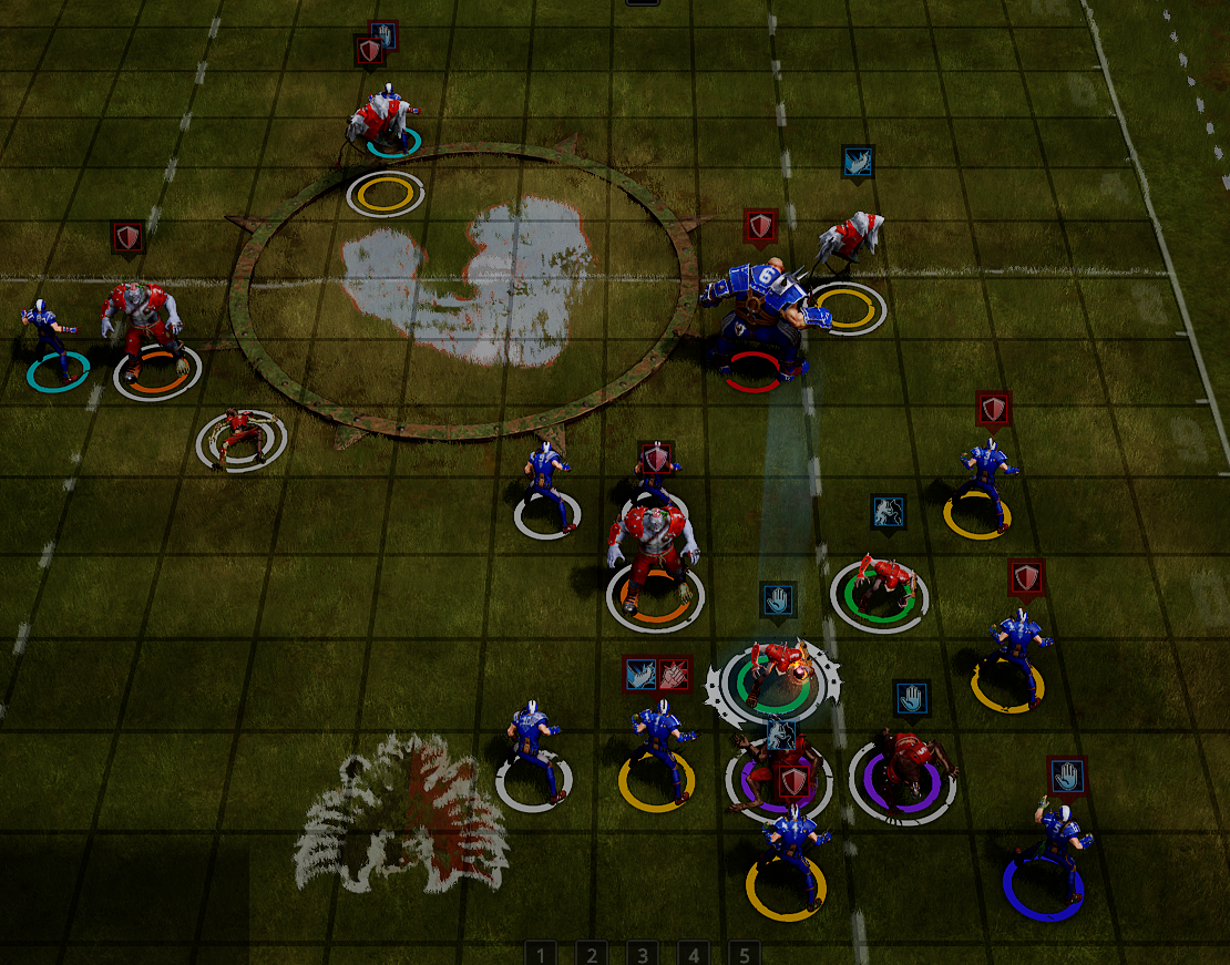 Blood Bowl Puzzle #17 – Get out of this one son – BB3